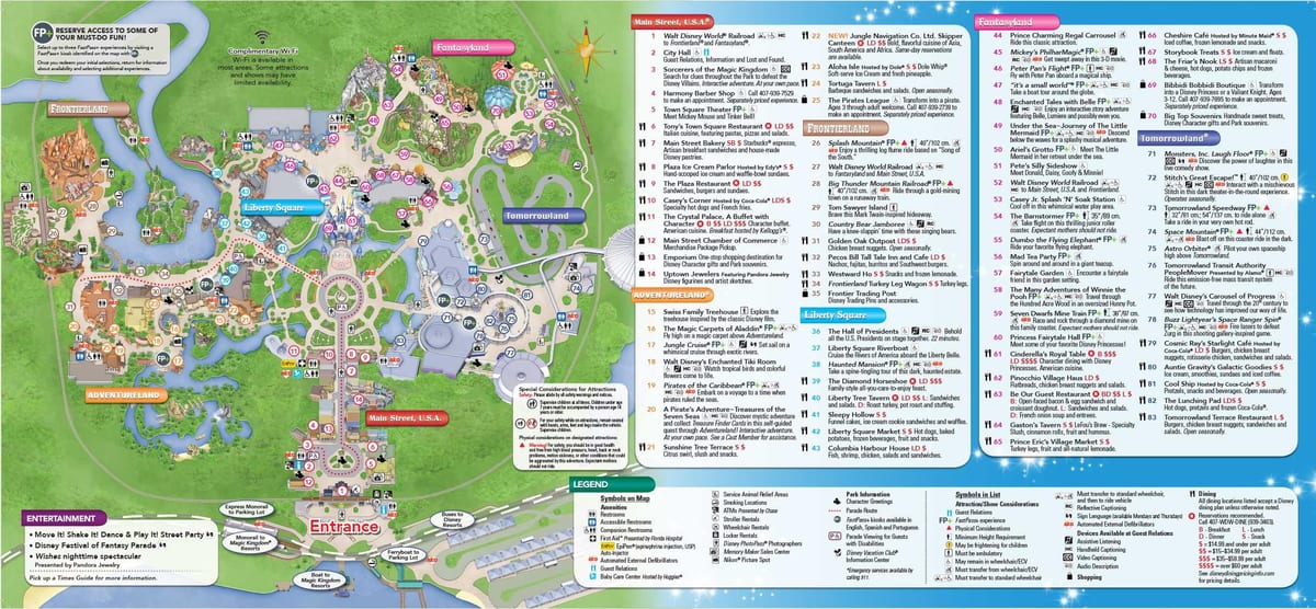Disney ਵਿਸ਼ਵ ਦਾ ਨਕਸ਼ਾ, Orlando
