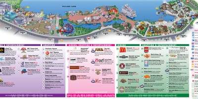 Downtown Disney Orlando ਨਕਸ਼ਾ